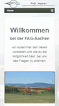 Mobile Screenshot of fag.fh-aachen.de